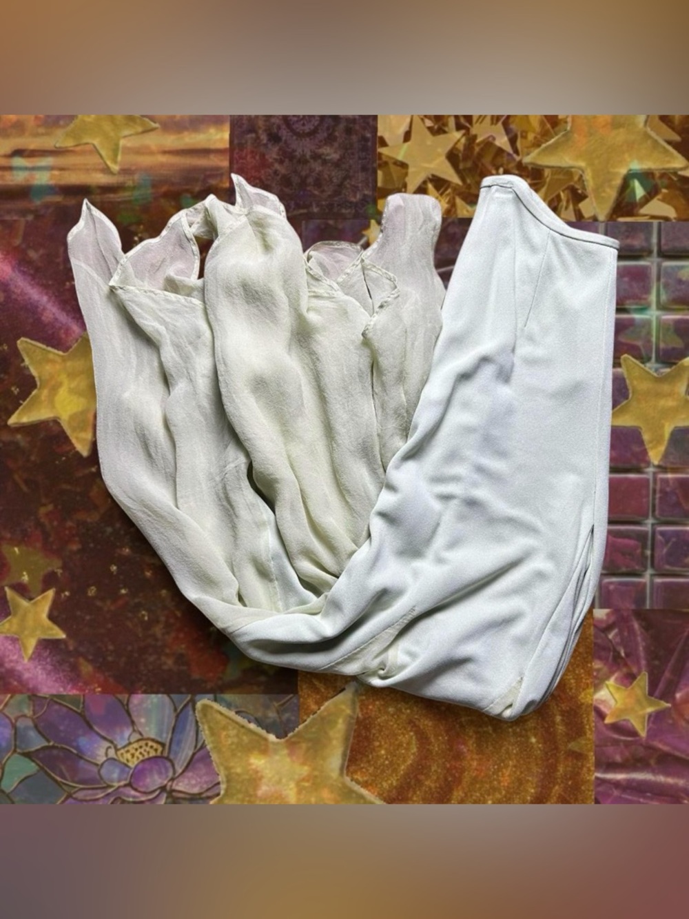 RARE Vintage Fairycore Jil Sander Light Sage Green Handkerchief Pants